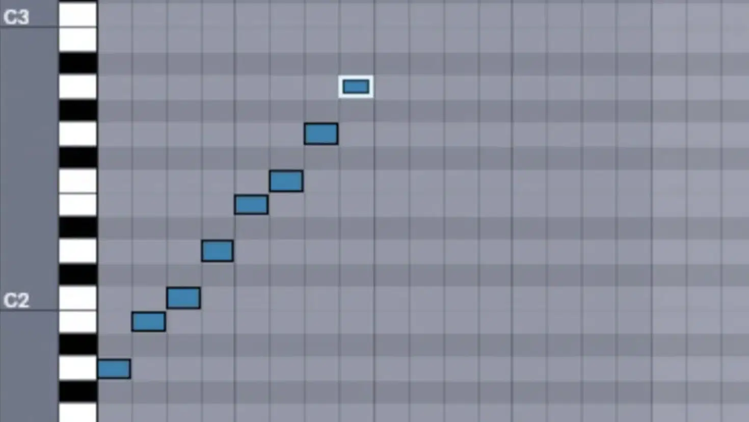 Minor Scale in DAW - Unison