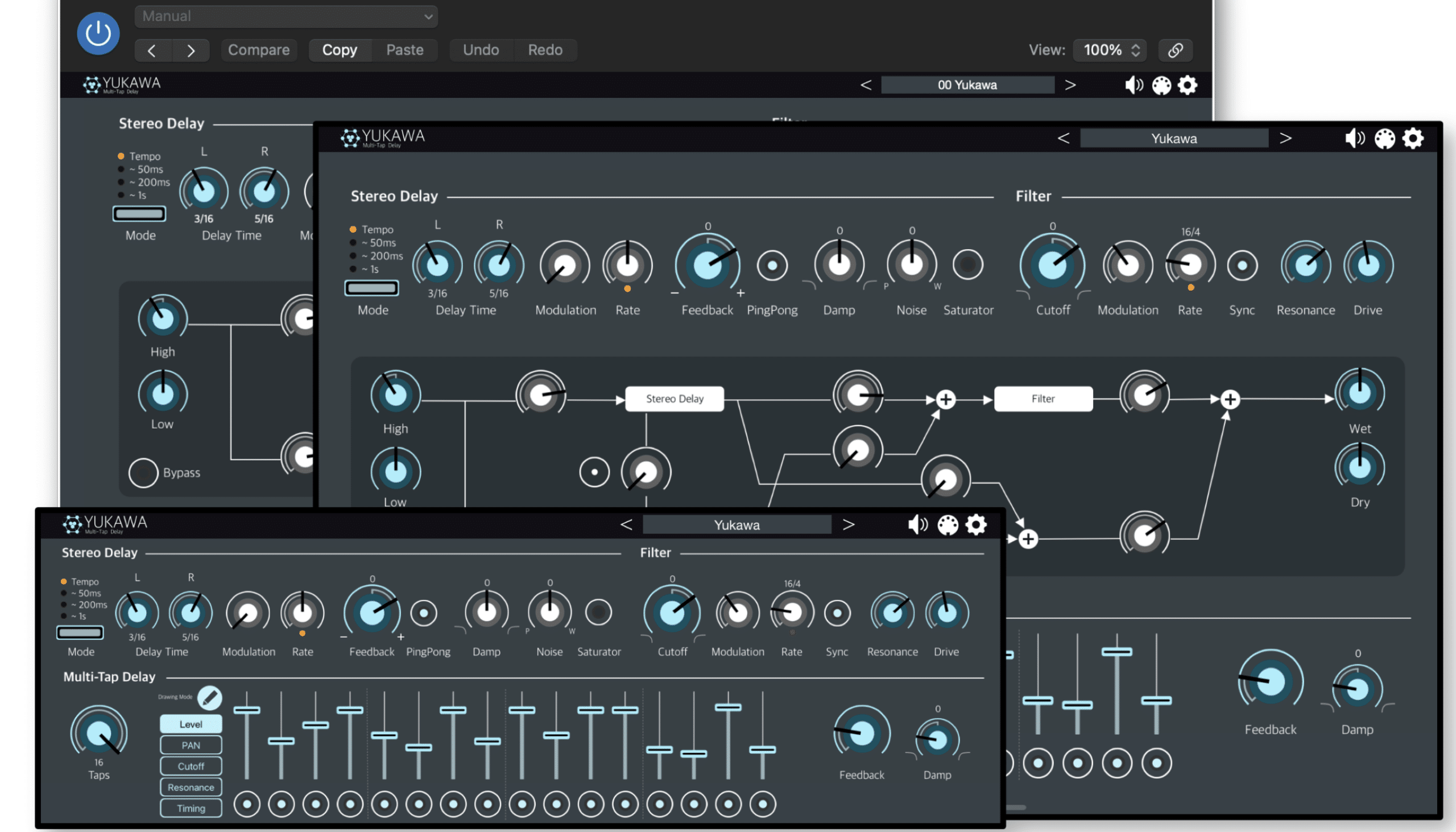 Multi tap delay - Unison