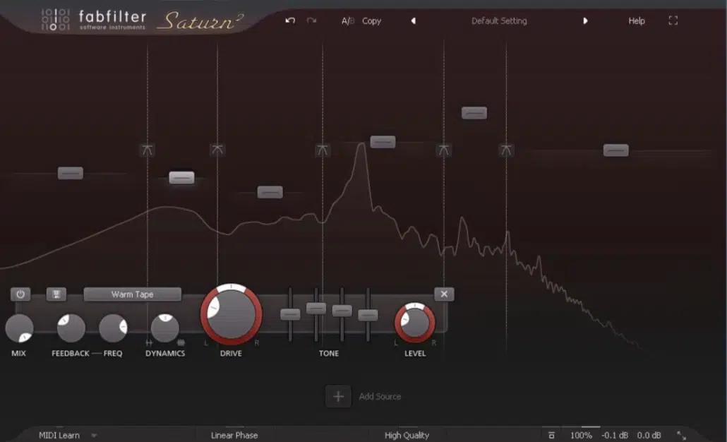 Multiband Saturation - Unison