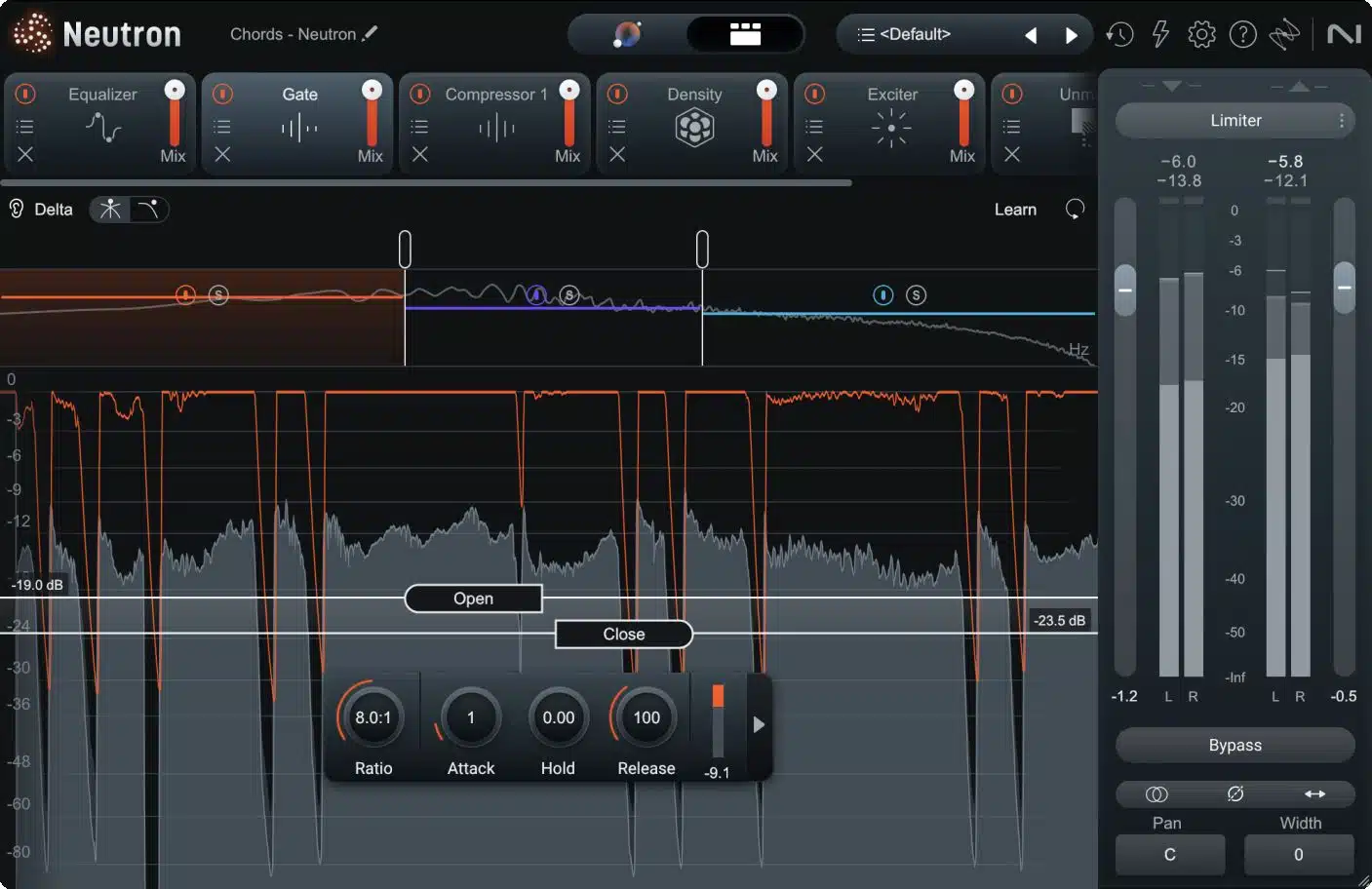 Multiband noise gates and - Unison