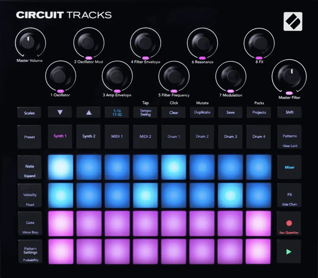 Novation Circuit Tracks 1 - Unison