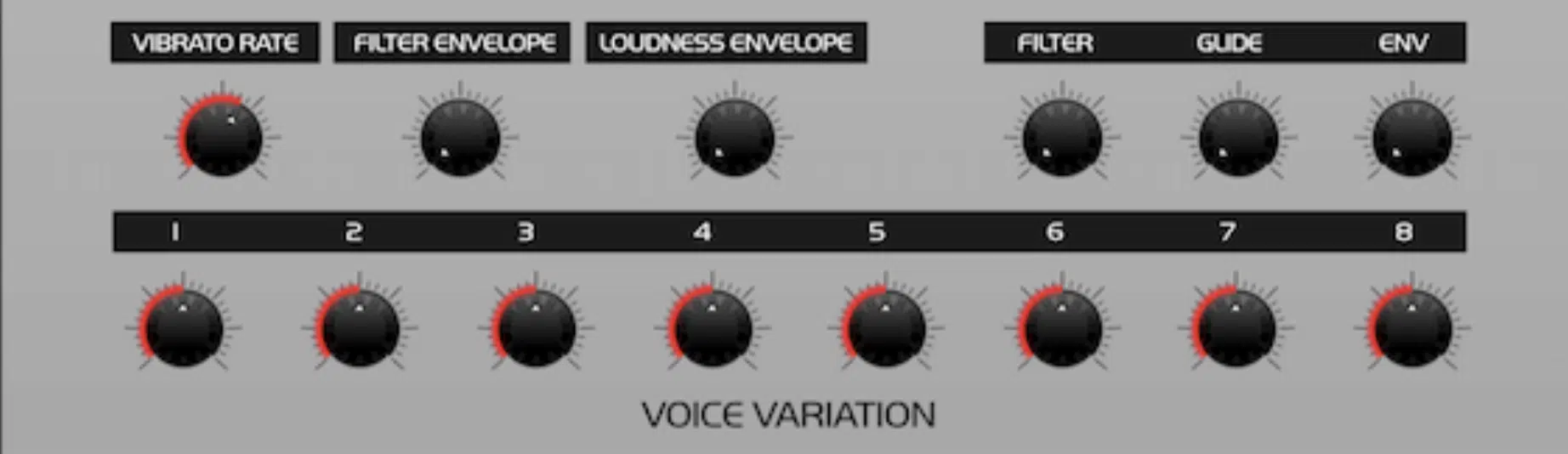 OB Voice Variation Filters - Unison