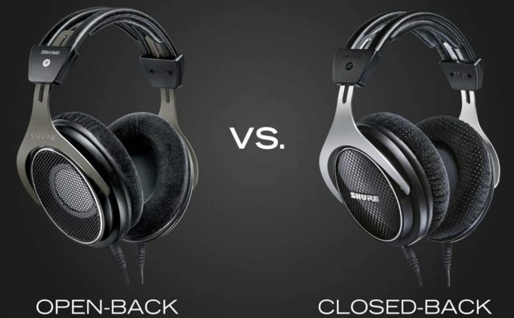 Open-Back Headphones vs. Closed-Back Headphones