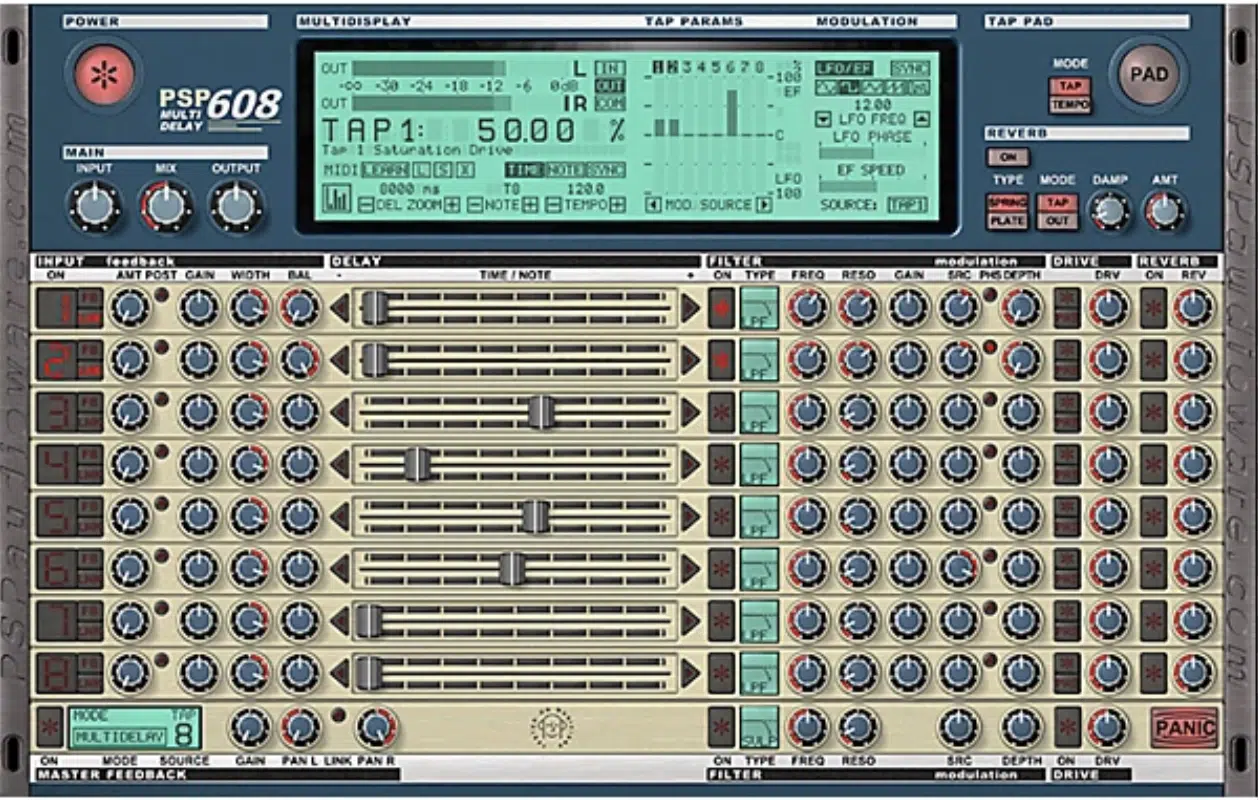 PSP Audioware PSP 608 MultiDelay - Unison