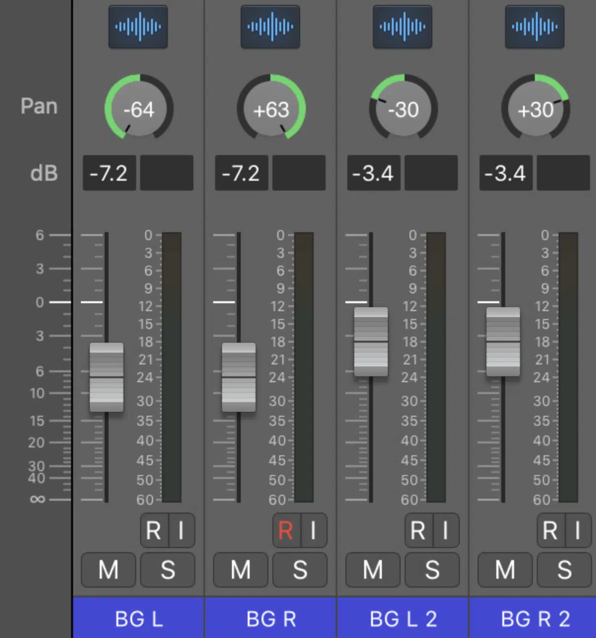 Panning Background Vocals - Unison