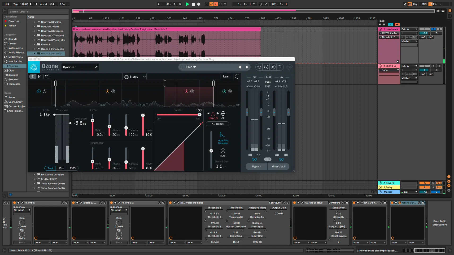 Parallel multi band compression - Unison