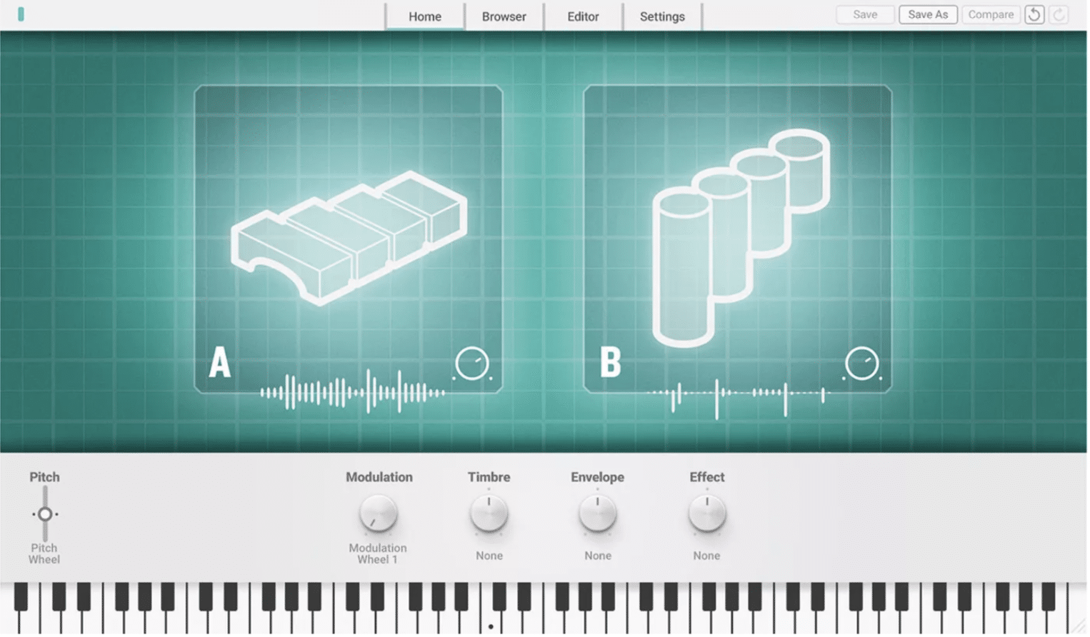 Physical Modeling Synthesis - Unison