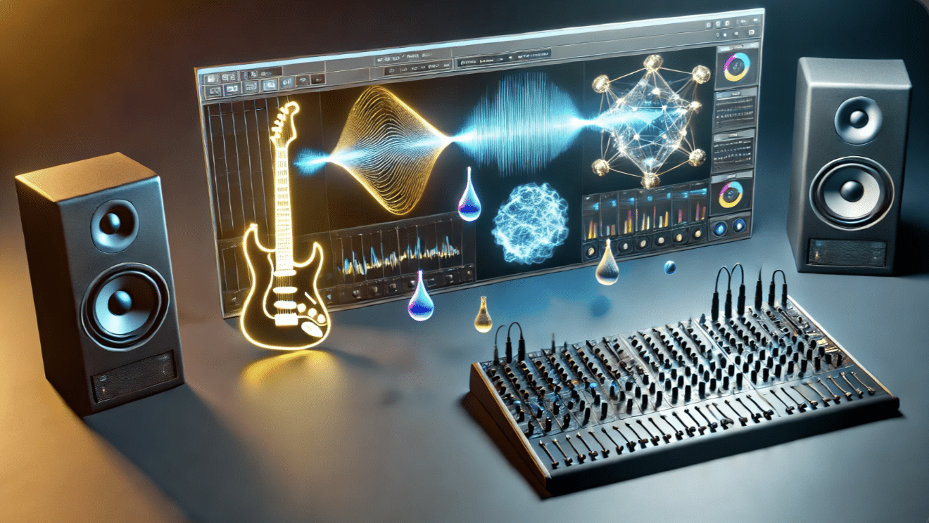 Physical modelling synthesis cover - Unison