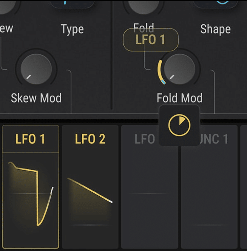 Pigments Modulation Sound Shaping - Unison