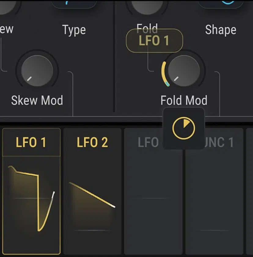 Pigments Modulation Sound Shaping - Unison