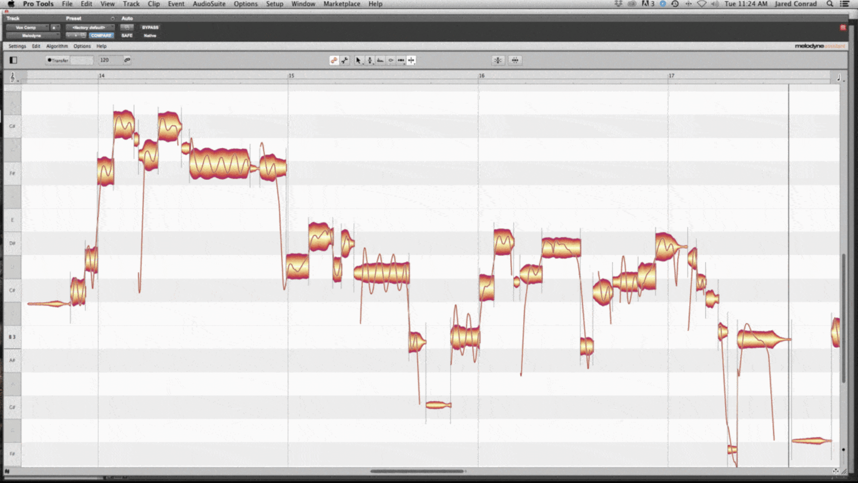 Pitch Correction 1 - Unison