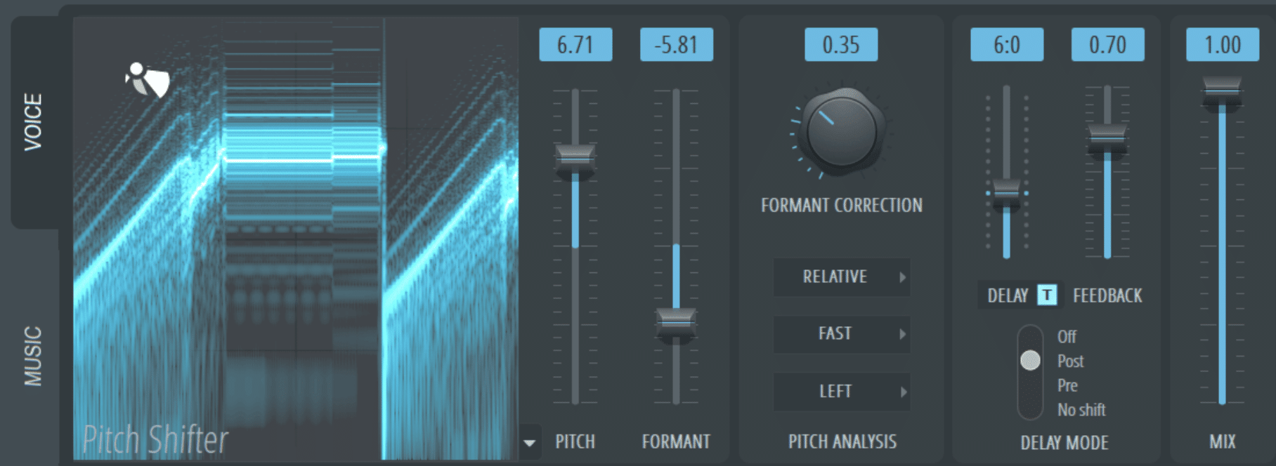 Pitch Shifter - Unison