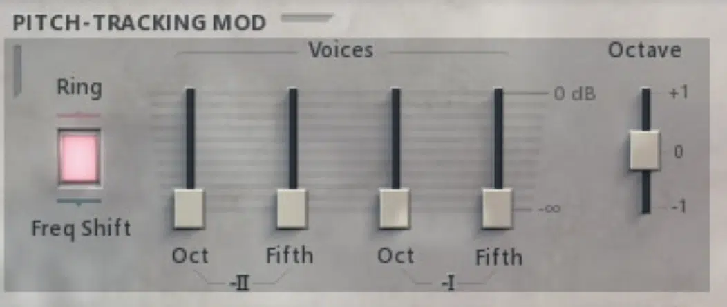 Pitch Tracking - Unison