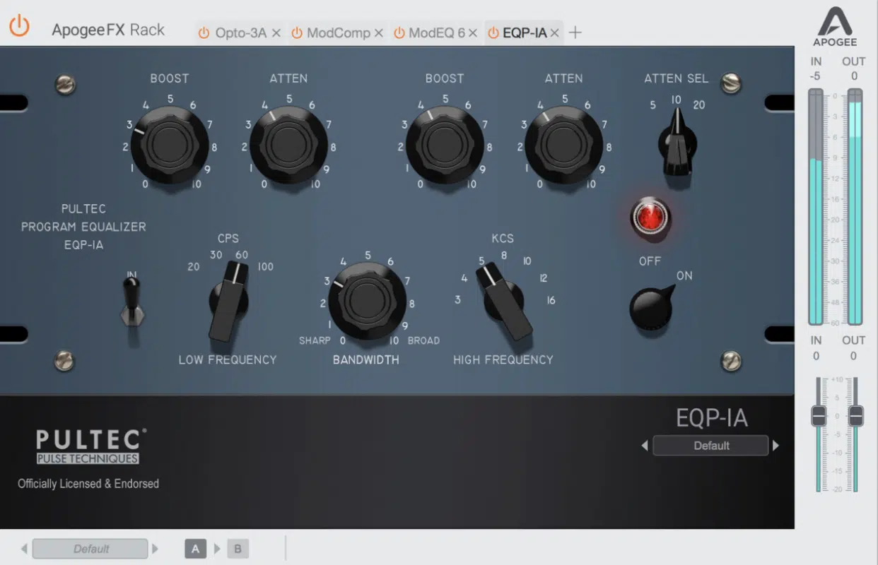 Pultec EQP 1A - Unison