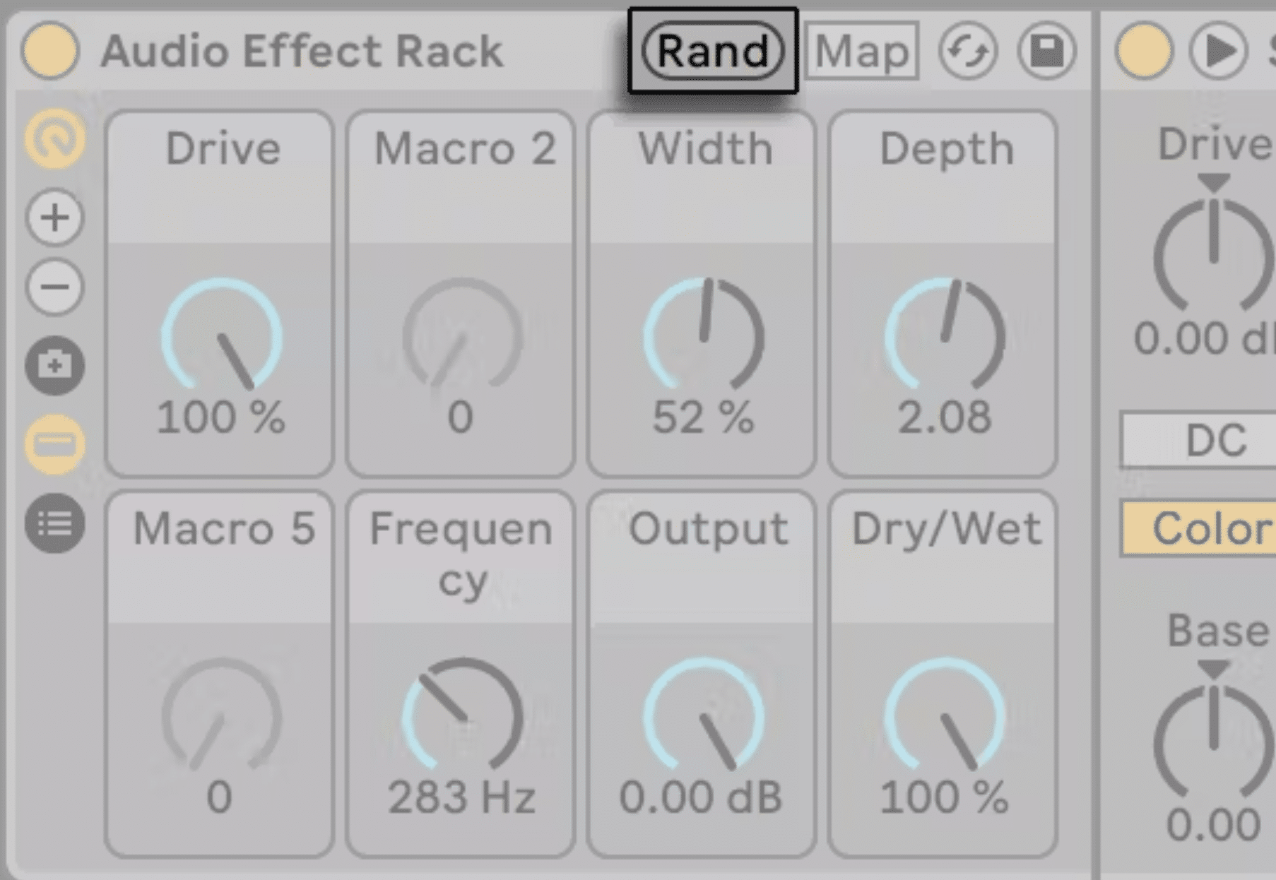 Randomize Macro Controls - Unison