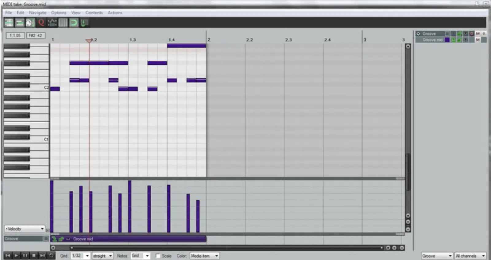 Reaper MultiTrack - Unison