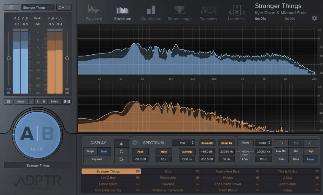 Reference Tracks - Unison