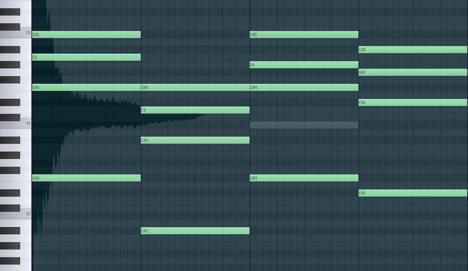 Reharmonize Progressions by Manually Shifting Chords - Unison