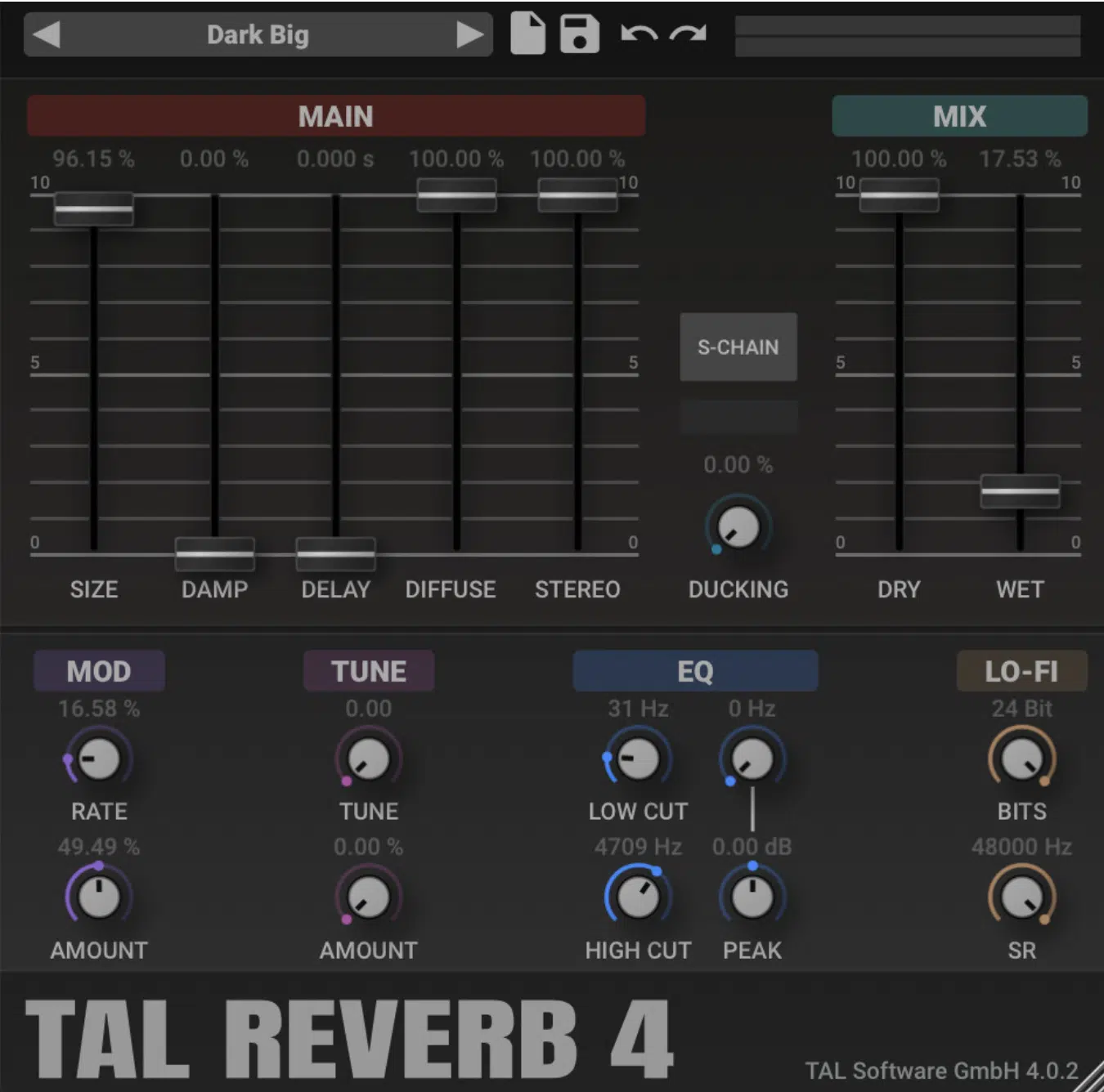 Reverb 4 - Unison