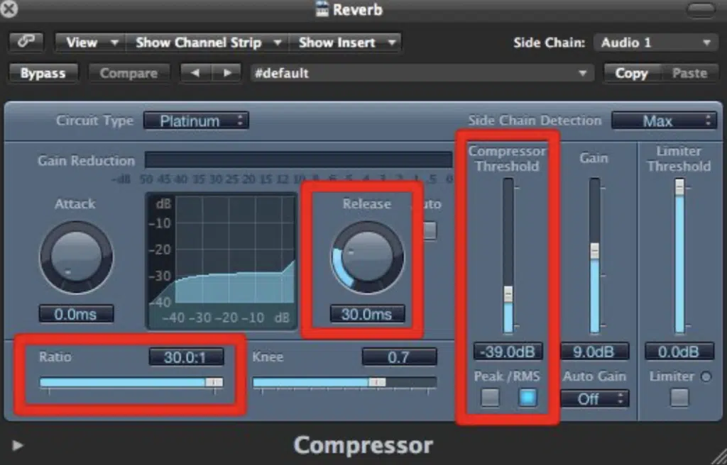 Reverb Sidechain Compression - Unison