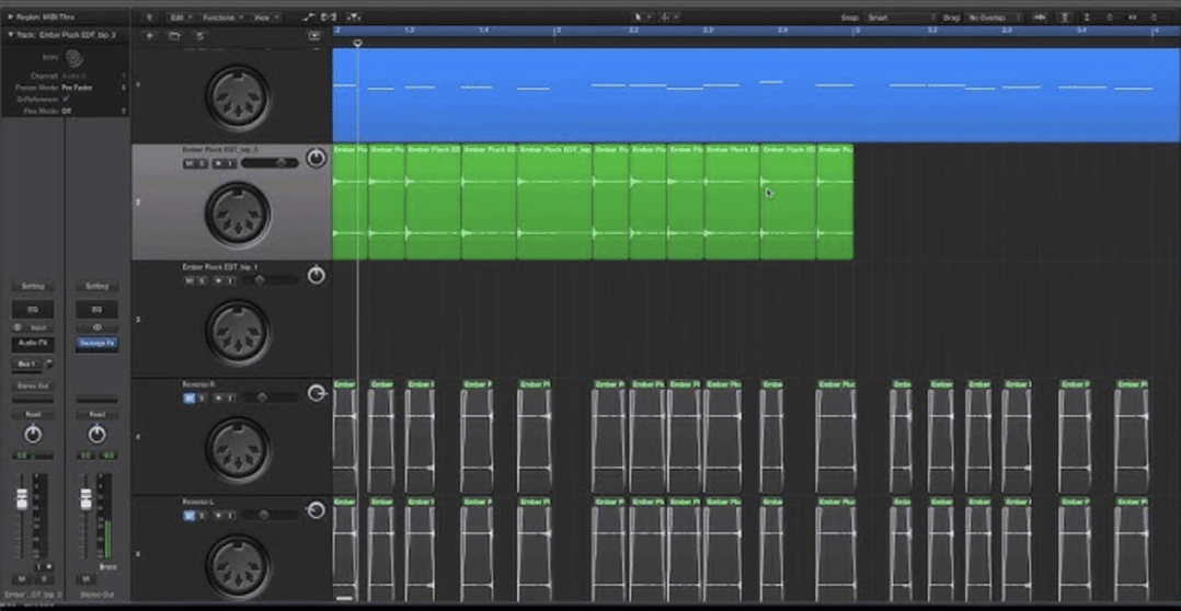 Reverse Delay 1 - Unison