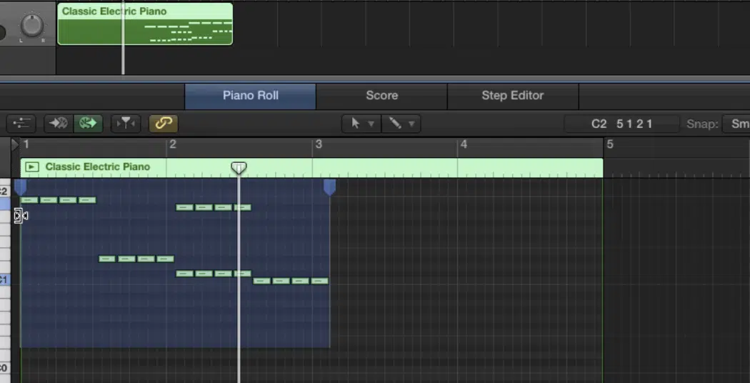 Reversing MIDI notes - Unison