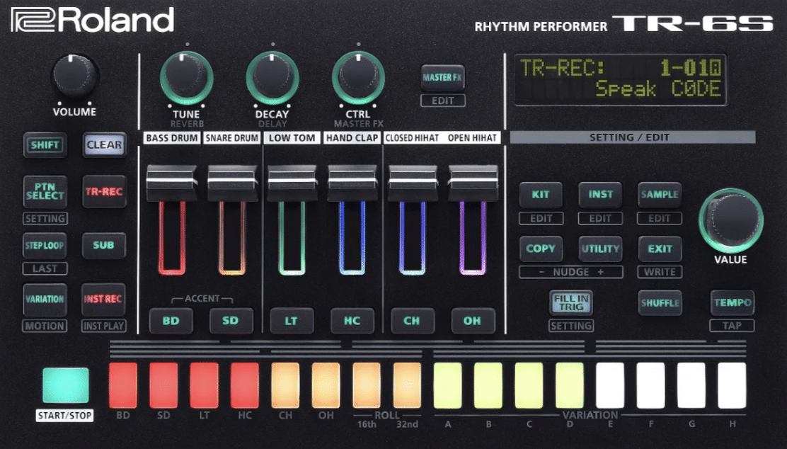 Roland TR 6S 2 - Unison