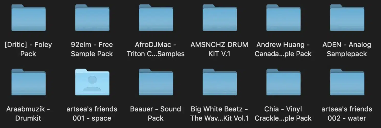 Sample Pack Files - Unison