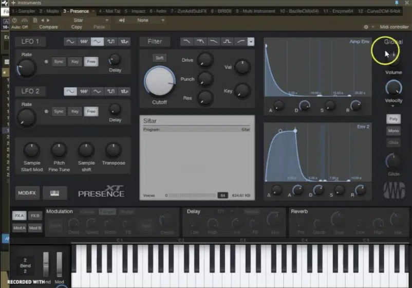 Sample based synthesis 2 - Unison