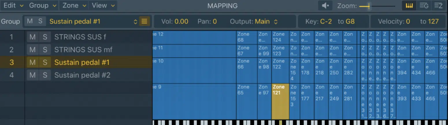 Sampler Mapping - Unison