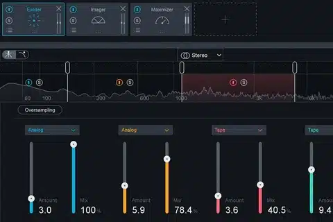 Saturation on Drum Bus for Punch - Unison