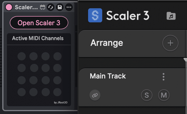 Scaler Mode MIDI Capture Multi Plugin Routing - Unison