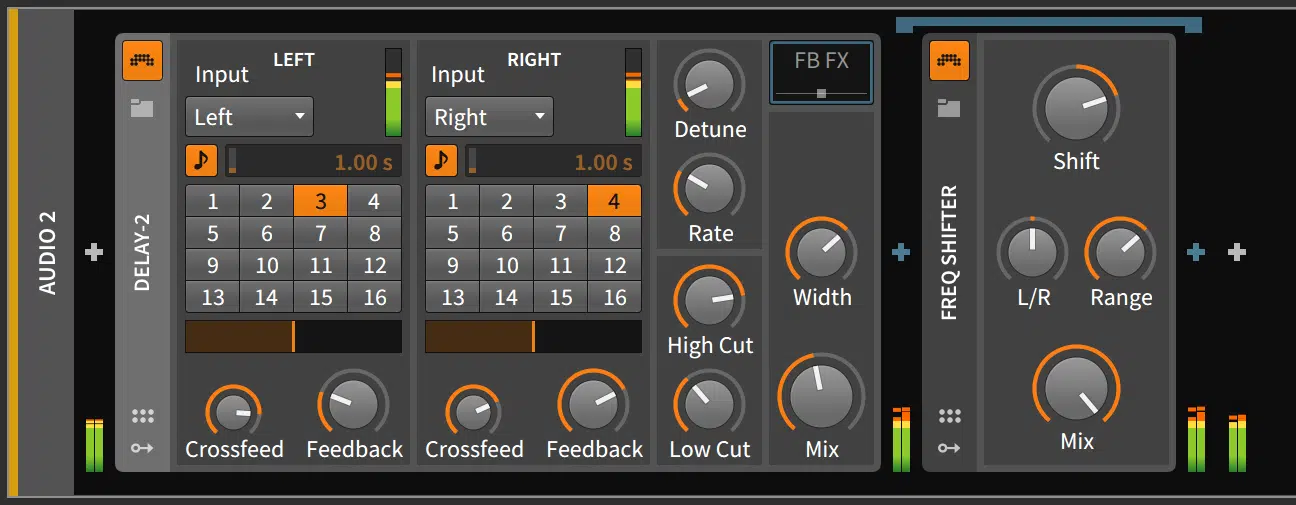 Sculpting Space with Feedback Path FX Chains - Unison