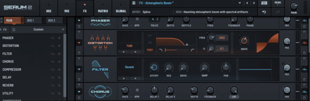 Serum 2 Effects - Unison