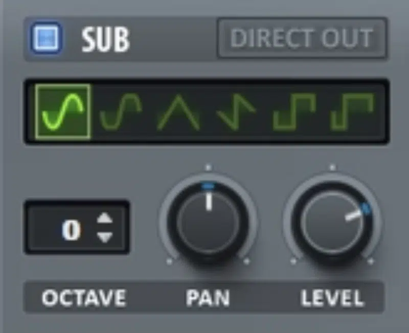 Serum Sub Oscillator - Unison