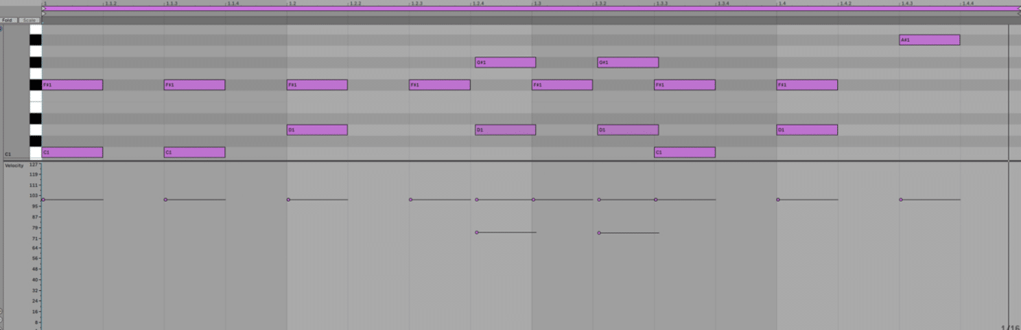 Snare Drum Pattern - Unison