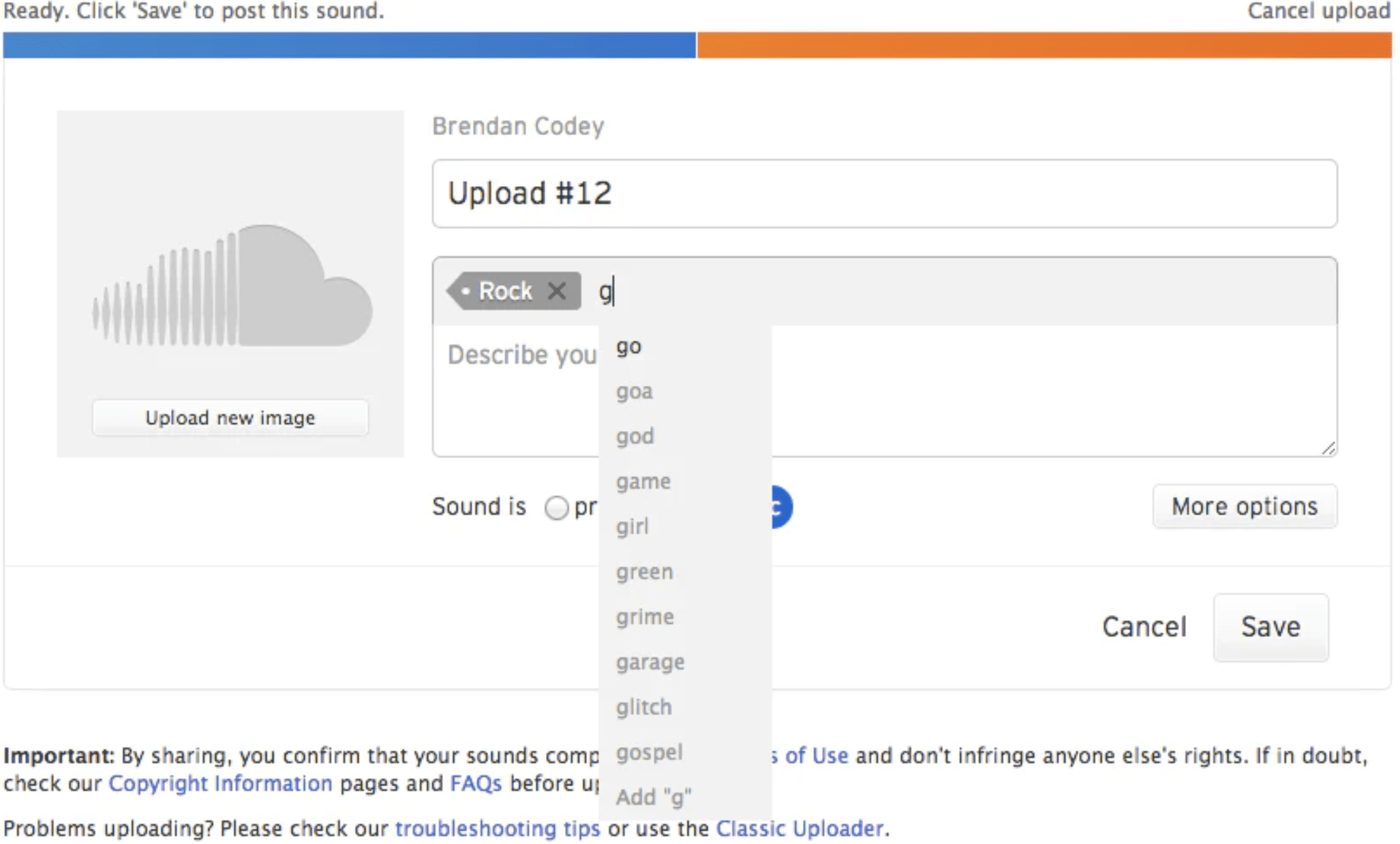 SoundCloud Genre Tags - Unison