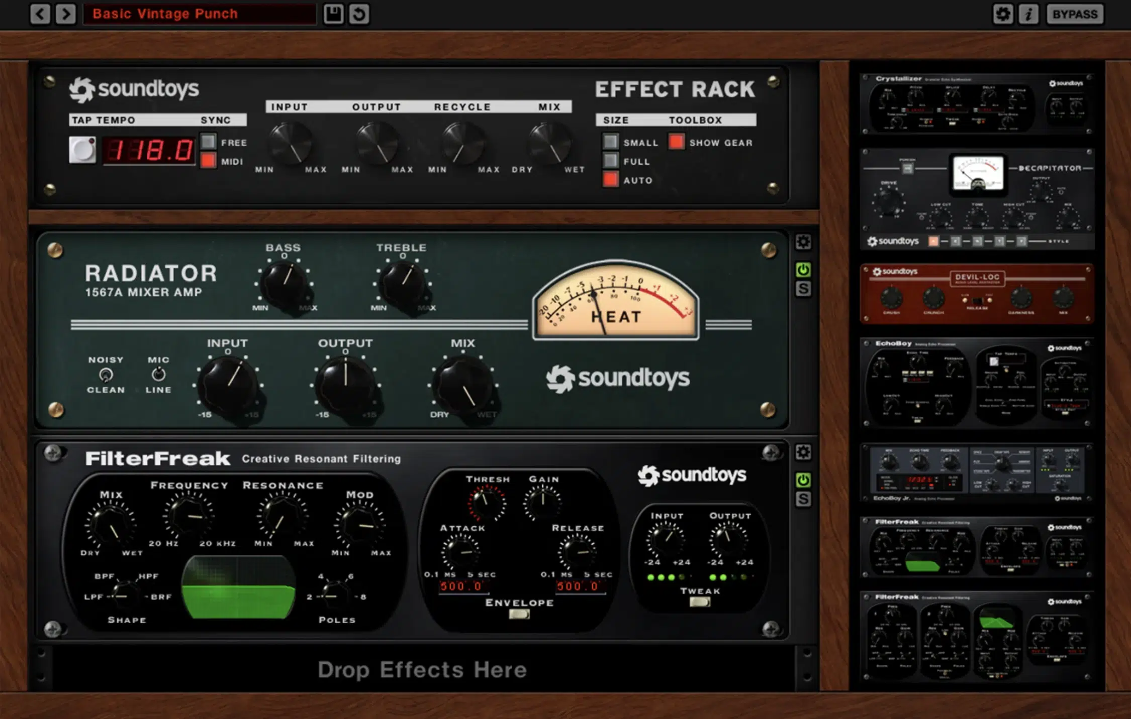 Soundtoys Effect Rack - Unison