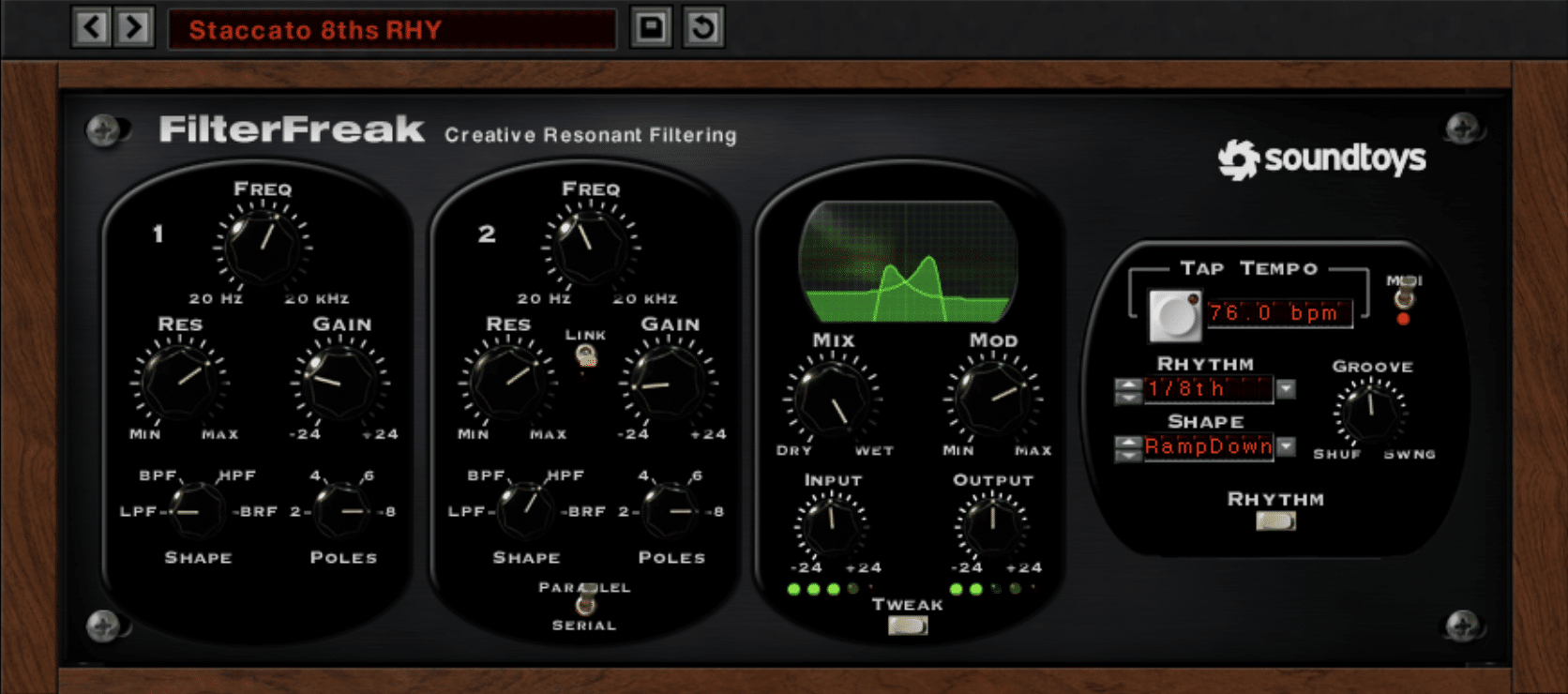 Soundtoys FilterFreak - Unison