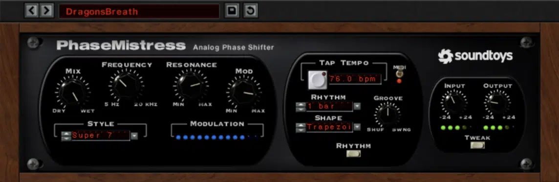 Soundtoys PhaseMistress - Unison