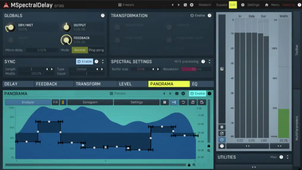 Spectral Delay - Unison