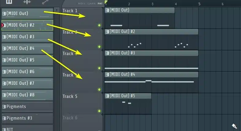 Split Patterns Across Multiple MIDI Channels for Pro Level Control - Unison