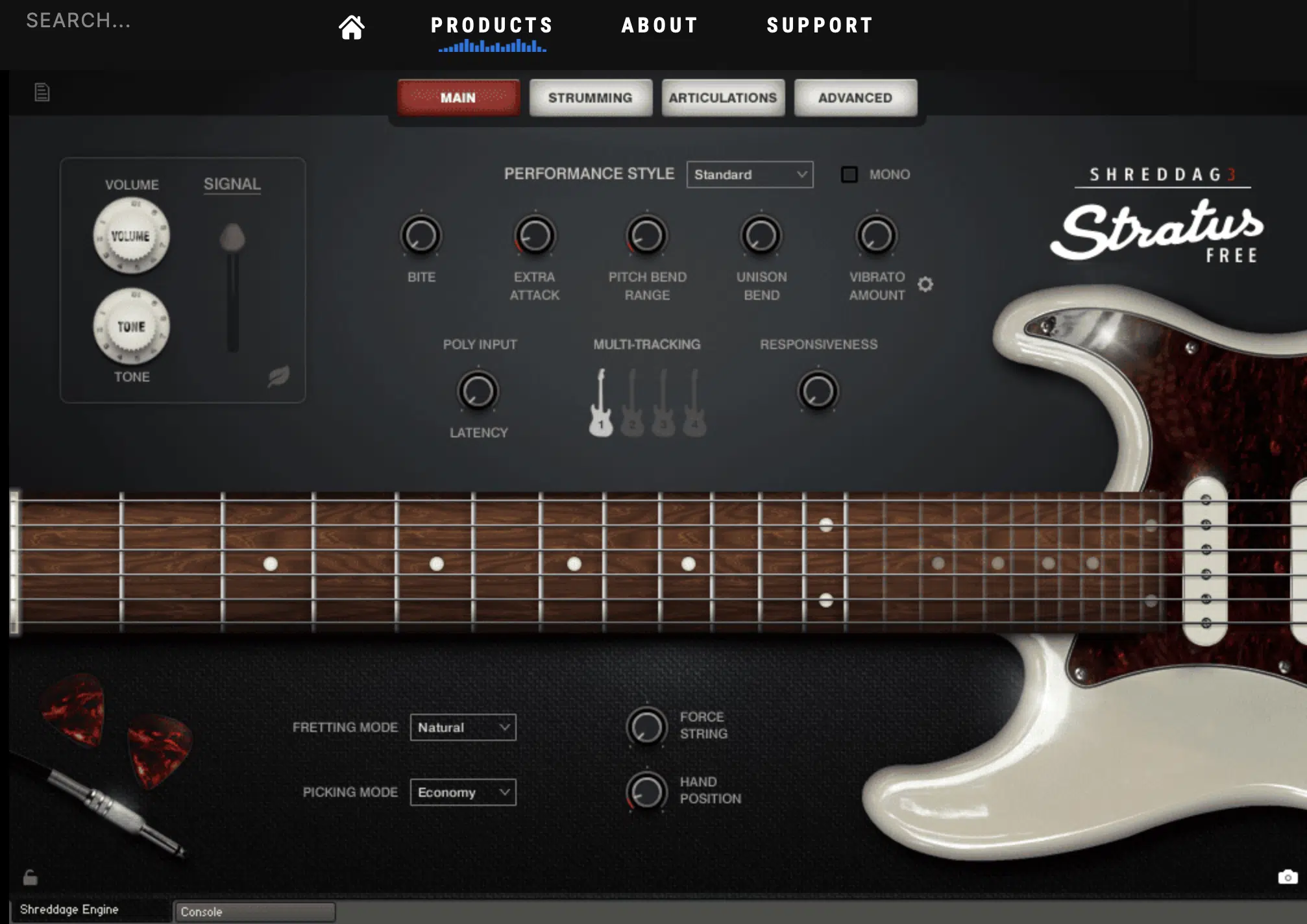 Electric guitar deals to acoustic vst