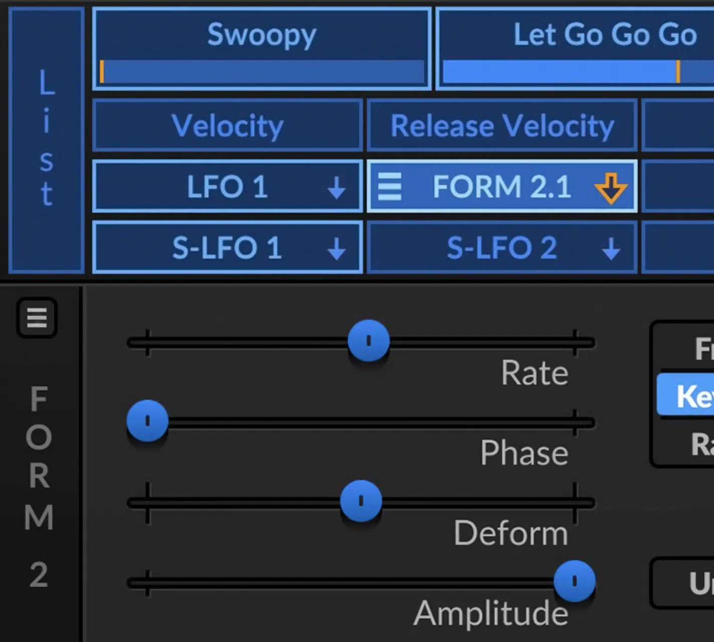 Surge Modulation LFO - Unison