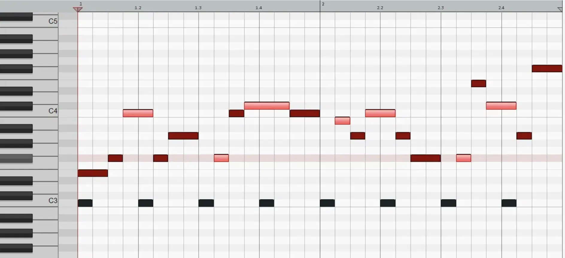 Syncopation Bass - Unison