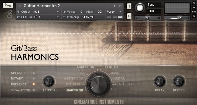 The role of instruments in harmonics - Unison