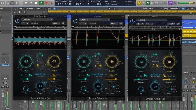 Transient Shaping for Punch and Presence - Unison