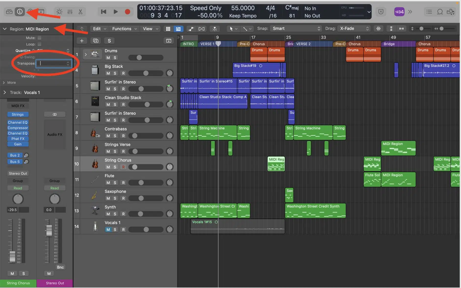 Transpose Logic - Unison