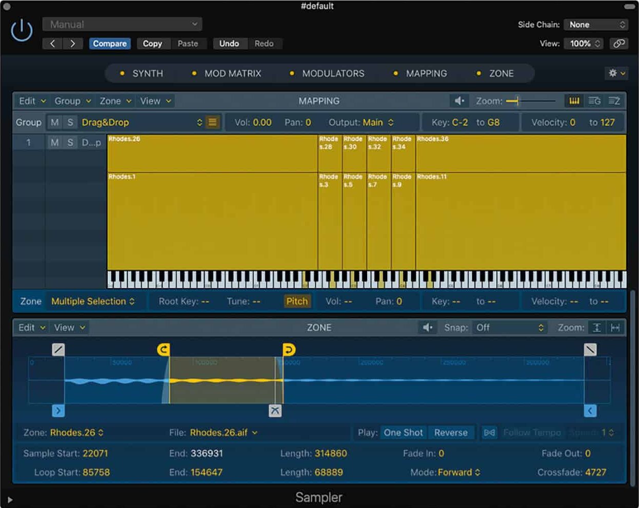 Transposing multiple samples in different keys e1695426651156 - Unison