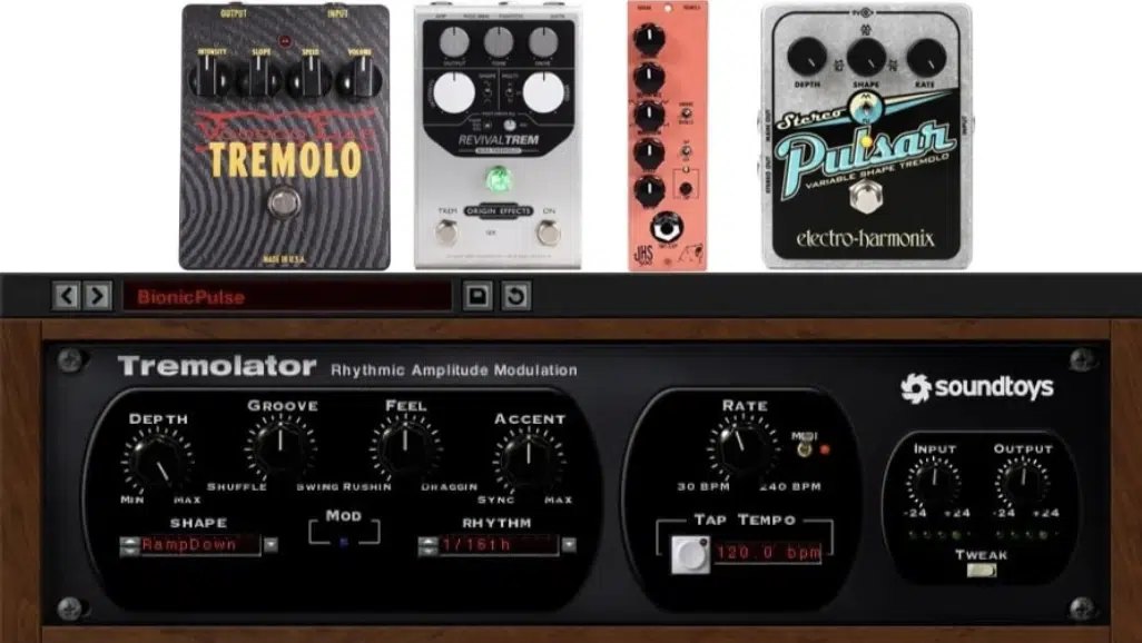 Tremolo Digital vs Hardware - Unison